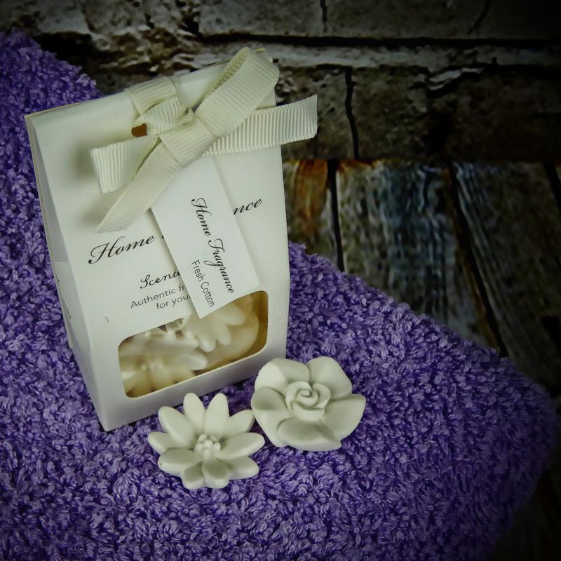 Vonný jíl kytičky – Fresh cotton