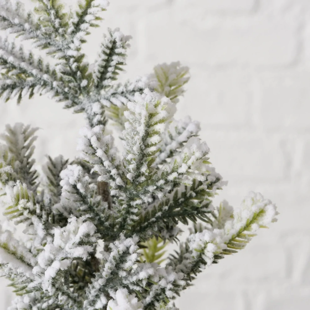 Vánoční umělý stromeček zasněžený- 31 cm