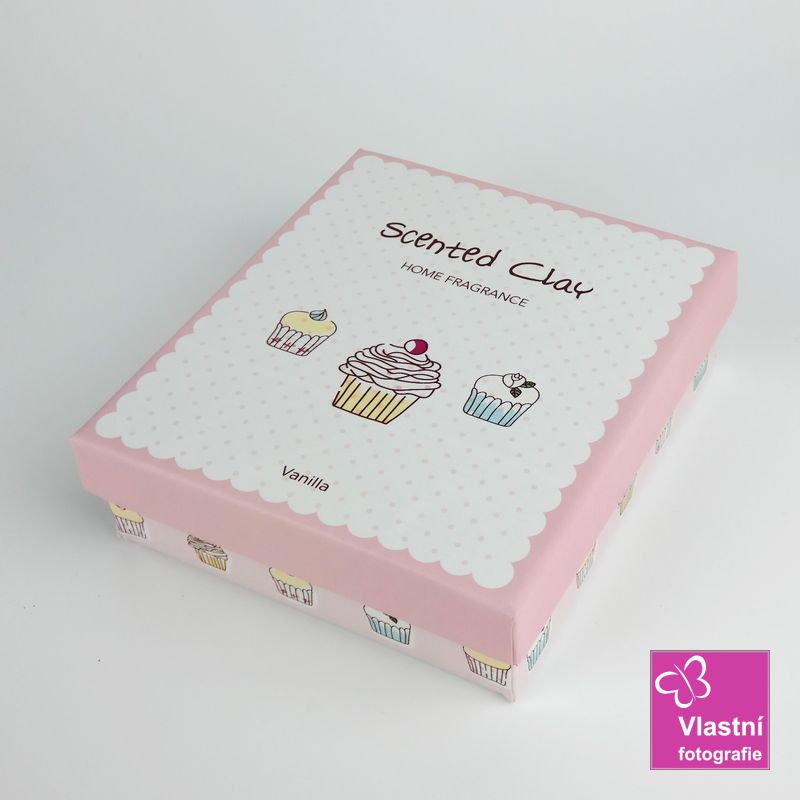Vonný jíl cupcake – Vanilla