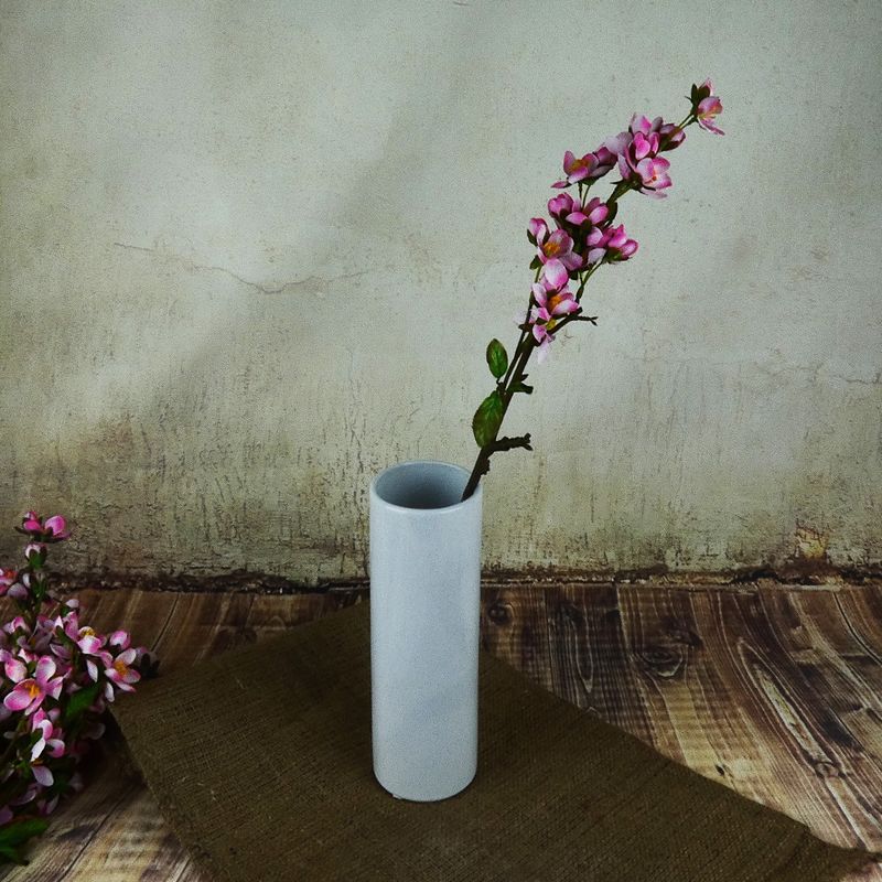 Umělá třešňová větvička- růžová, 55 cm