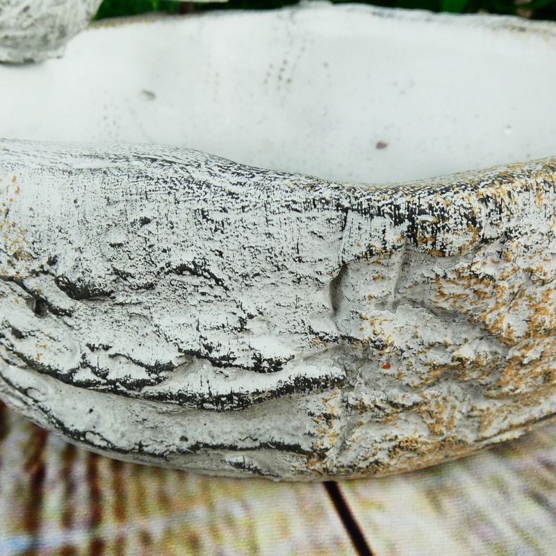 Kulaté dekorační pítko pro ptáčky- 17 cm 