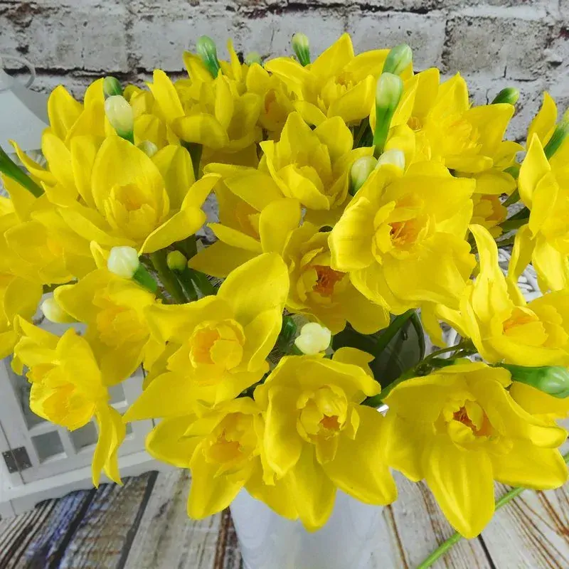 Umělý narcis žlutý- 35 cm