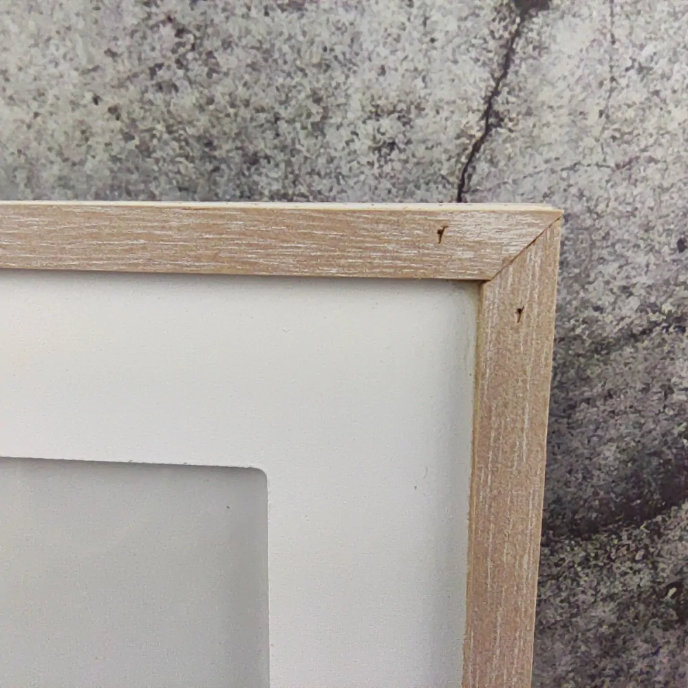 Dřevěný fotorámeček Home- 22x17 cm