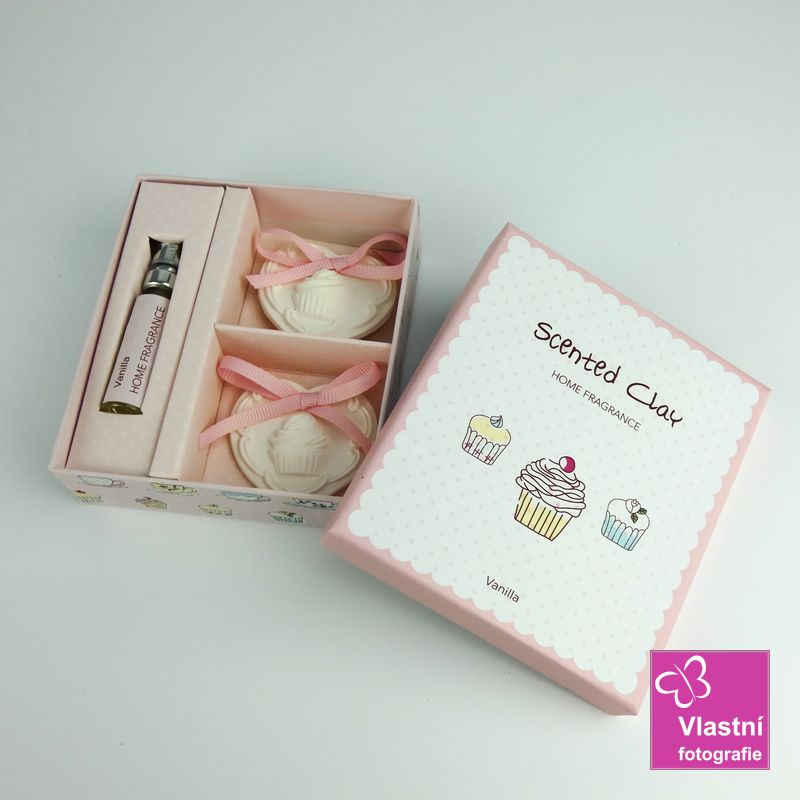 Vonný jíl cupcake – Vanilla