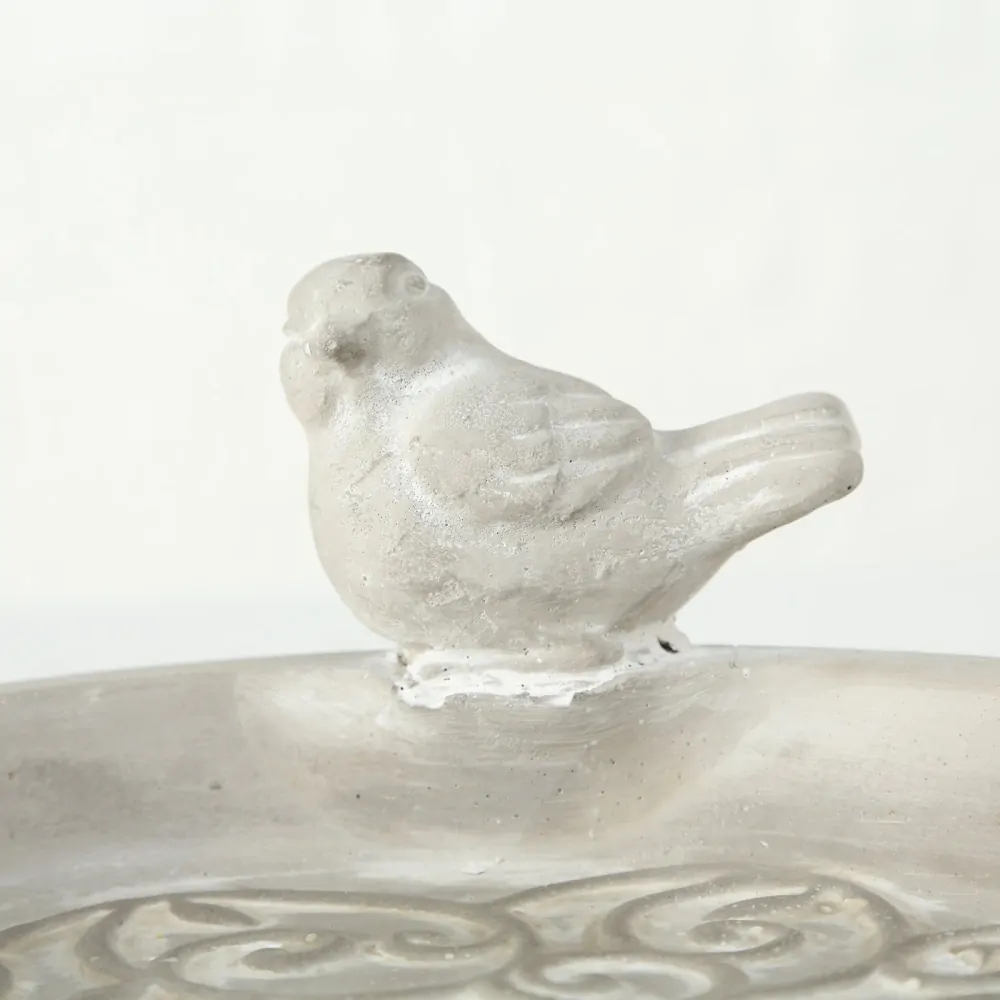 Kulaté dekorační pítko pro ptáčky- jeden ptáček, 25 cm