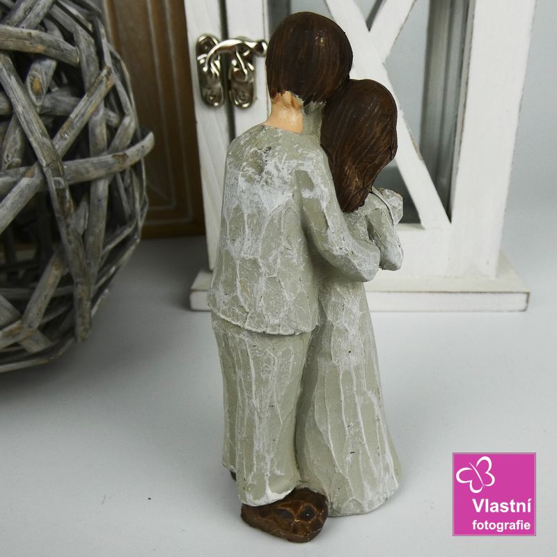 Figurka rodina- rodiče s miminkem 10 cm