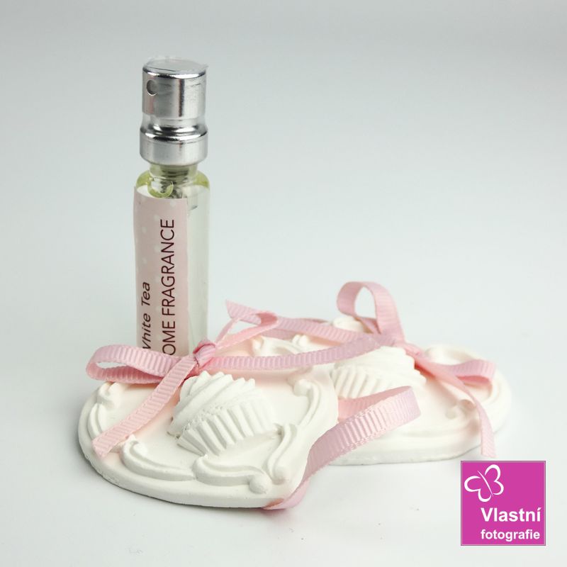 Vonný jíl cupcake – White tea
