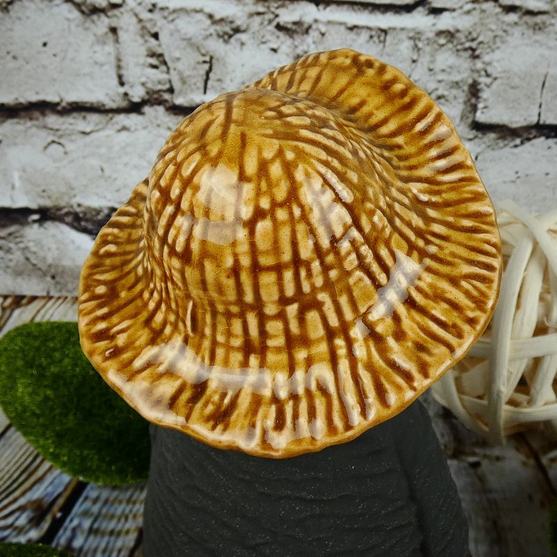 Krtek- keramická zahradní dekorace, 19 cm