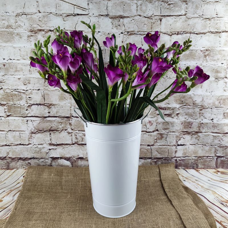Fialová frézie umělá- 55 cm