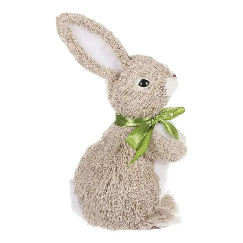 Dekorační textilní zajíček- 20 cm