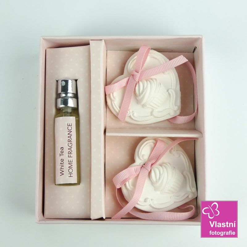 Vonný jíl cupcake – White tea