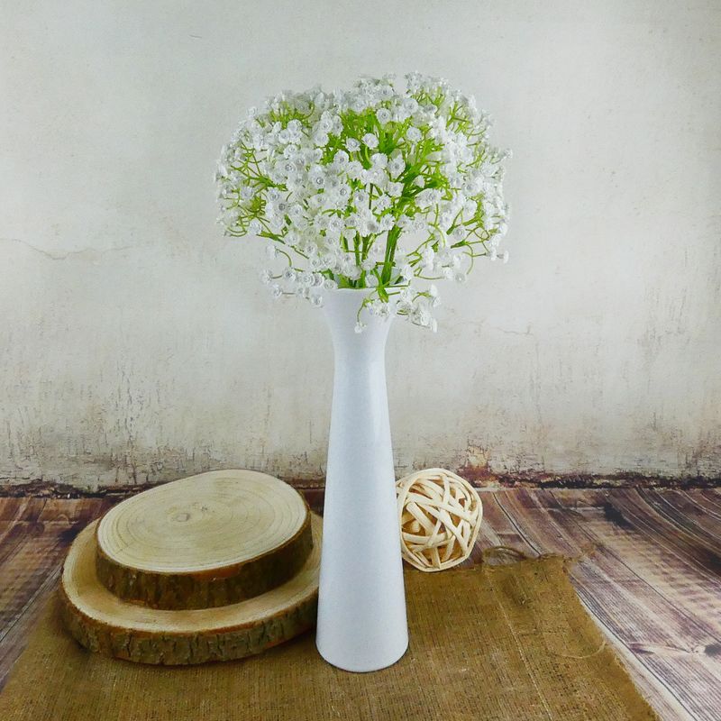 Latexová květina Gypsophila bílá- nevěstin závoj, 50 cm