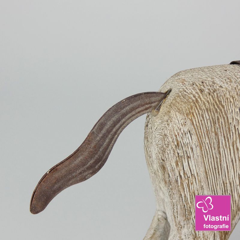 Dřevěný houpací kůň 18 cm