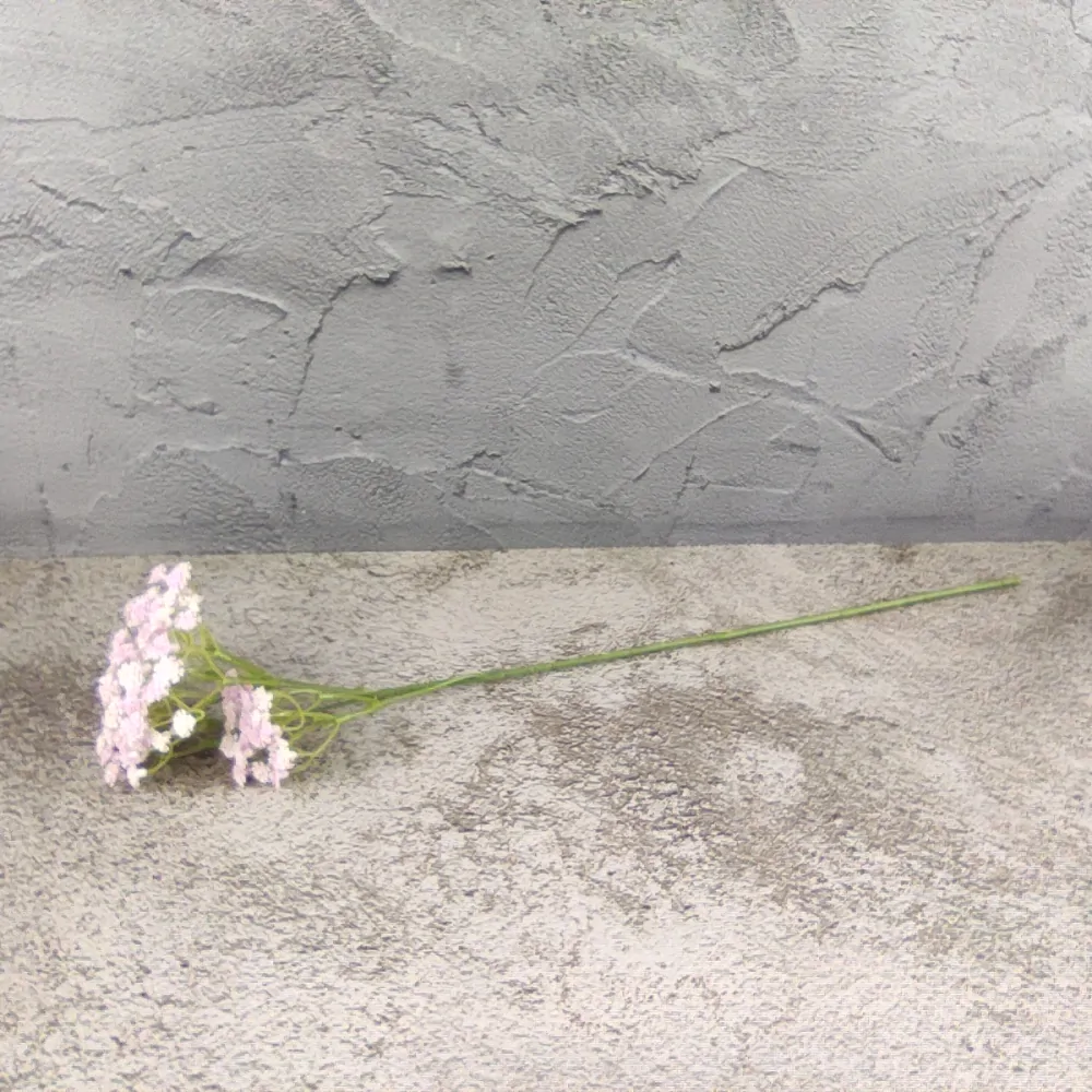 Latexová květina Gypsophila světle růžová- nevěstin závoj, 6 ks, 50 cm